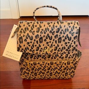 Freshly Picked Leopard Mini Classic Diaper Bag